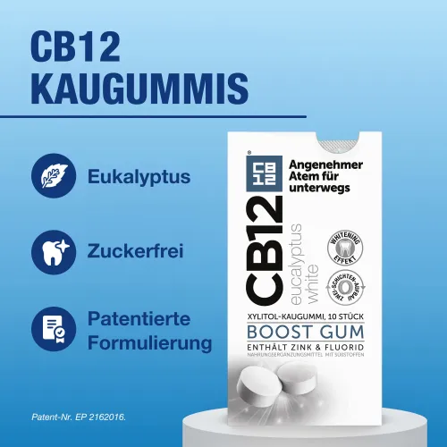 Boost Kaugummi Eucalyptus White