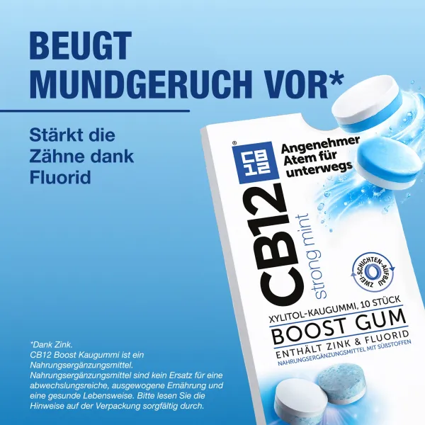 Boost Kaugummi Strong Mint